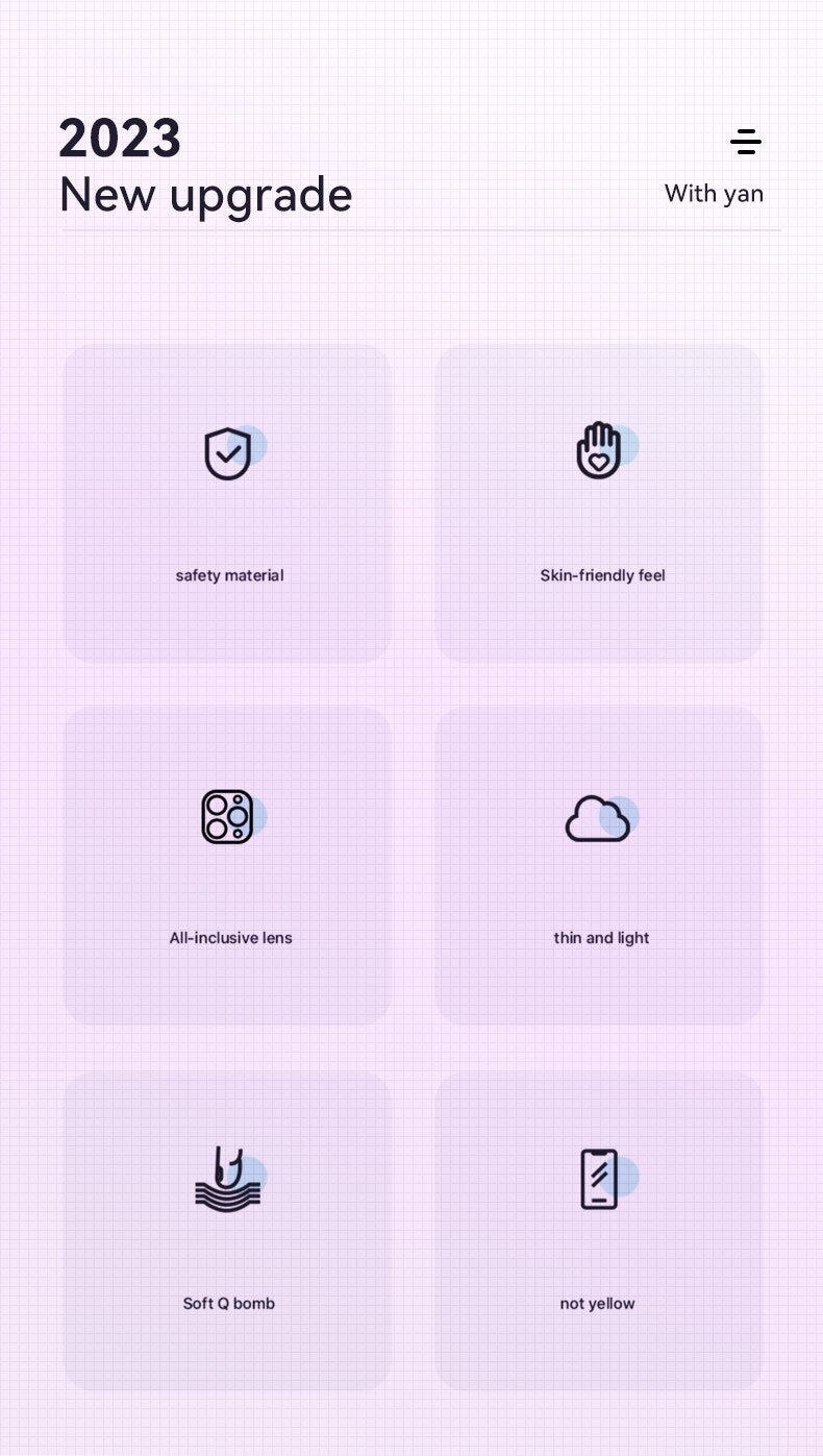 Luxury Contrast Bumper Case with Frosted Lens Guard