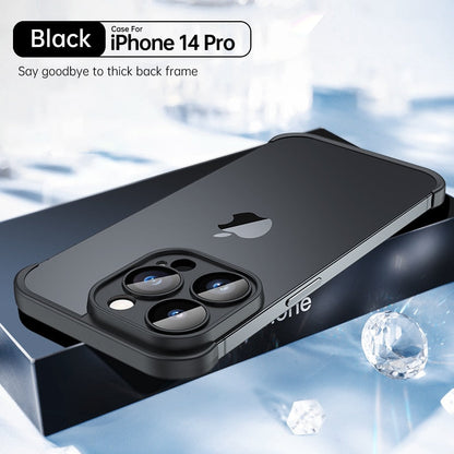 Luxury Contrast Bumper Case with Frosted Lens Guard