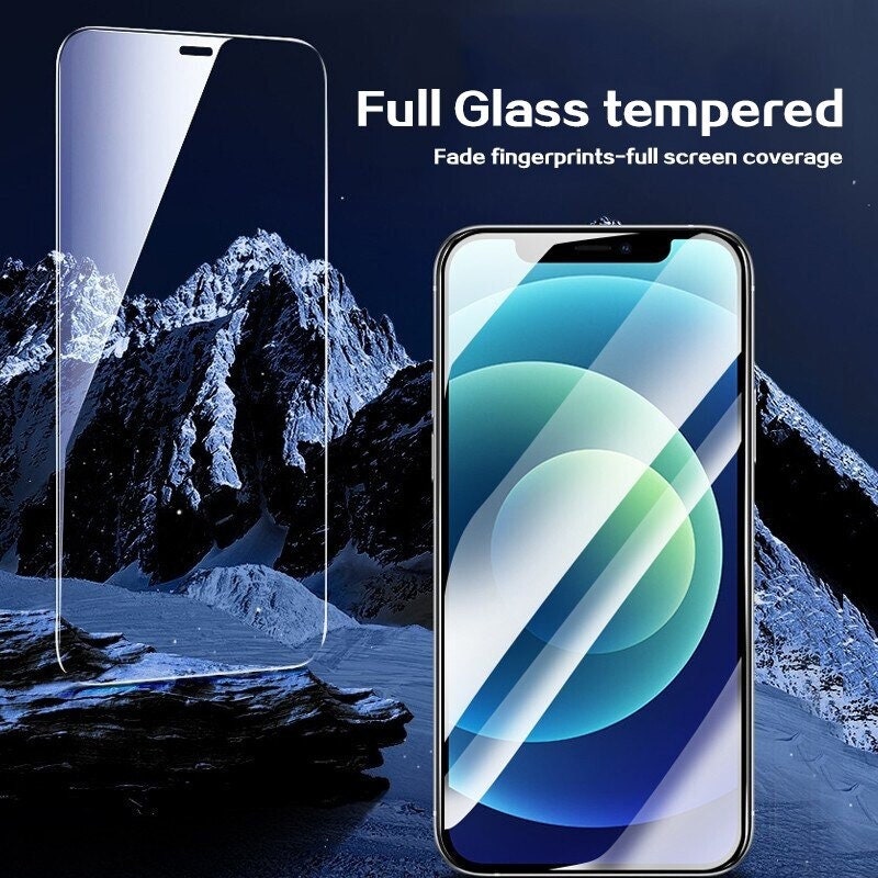 4-Pack Full Coverage Screen Protector Glass