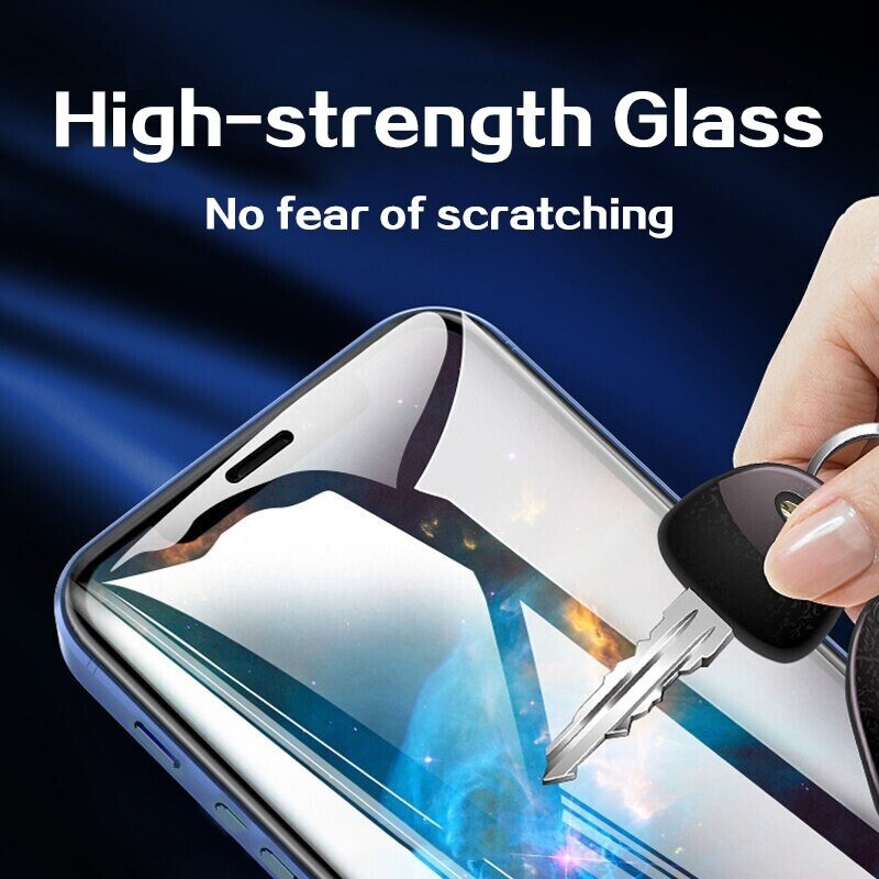 4-Pack Full Coverage Screen Protector Glass