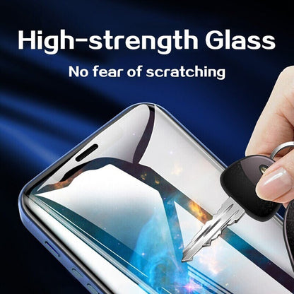 4-Pack Full Coverage Screen Protector Glass